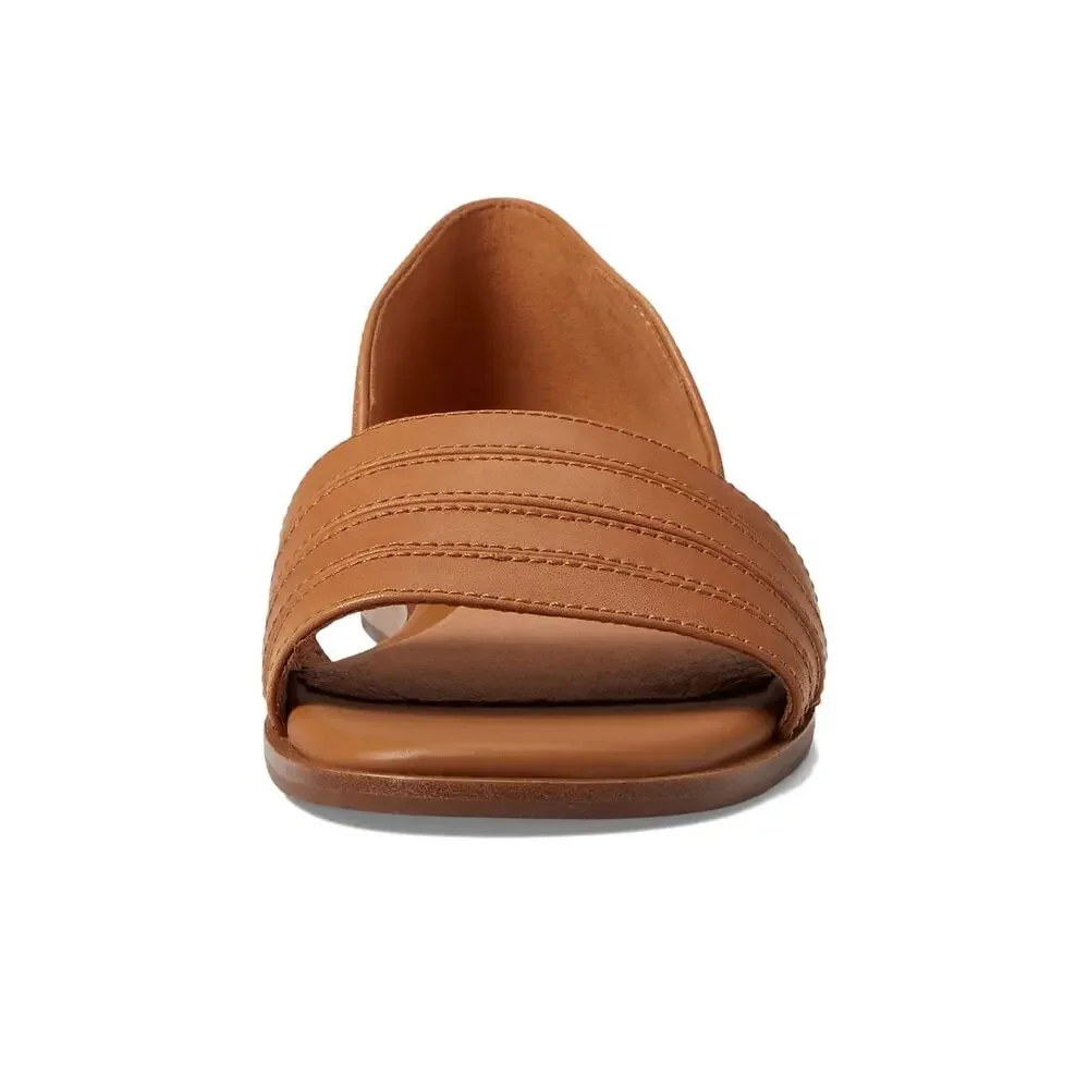 MADEWELL THE NELDA D'ORSAY FLAT DESERT CAMEL 7.5 M